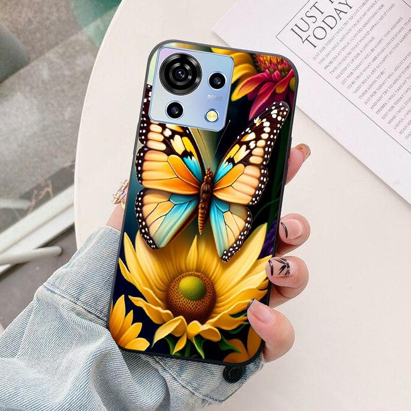 For ZTE Blade V50 Vita Phone Case astronaut Silicone Camera Protection Back Cover For ZTE Blade V50Vita 6.75" Funda Coque Capa