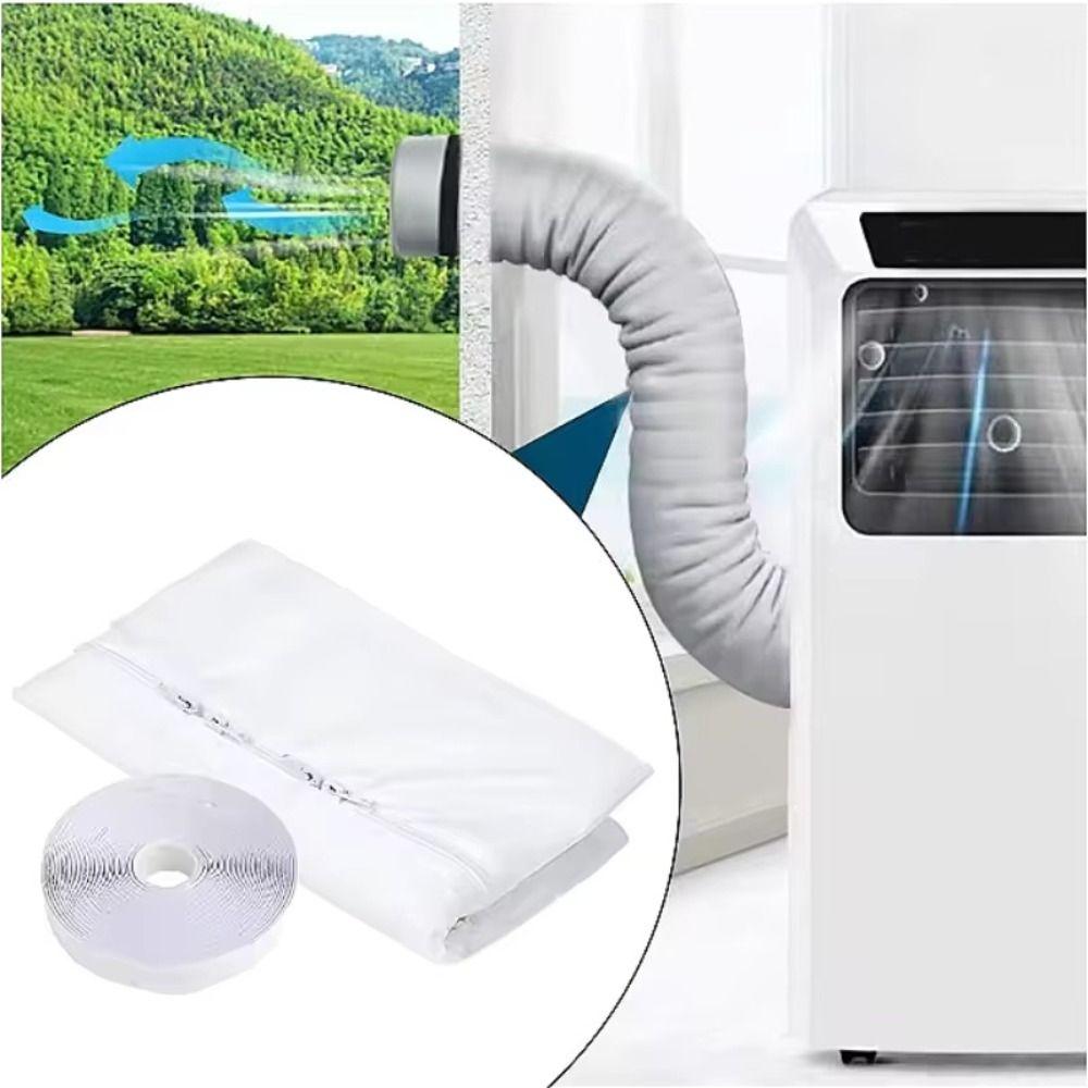 With Zip Portable Air Conditioner Seal Flexible Cloth Sealing Plate Portable Air Conditioner