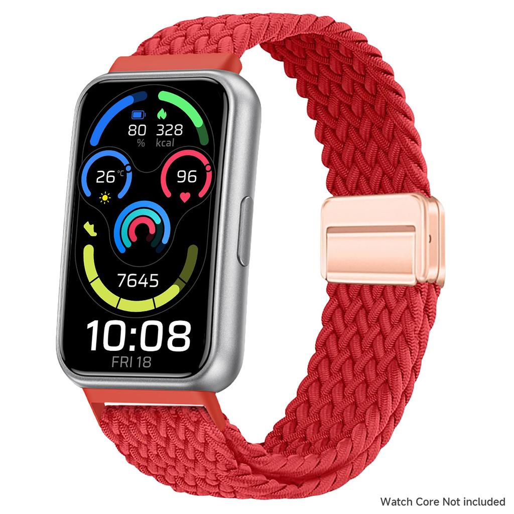 Плетеный нейлоновый ремешок для Huawei Band 11/11NFC, удобная магнитная застежка, регулируемый ремешок для часов для Huanwei 11Pro/11Pro NFC, ремень