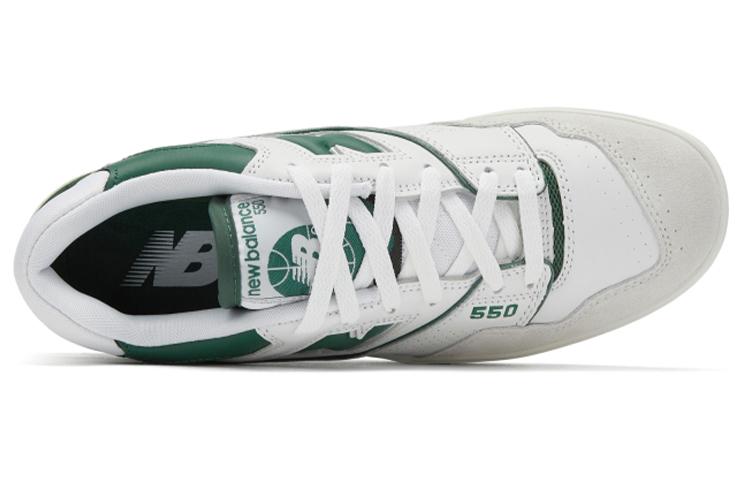 New Balance Кроссовки 550 "Белый/Лесной Зеленый" BB550WT1