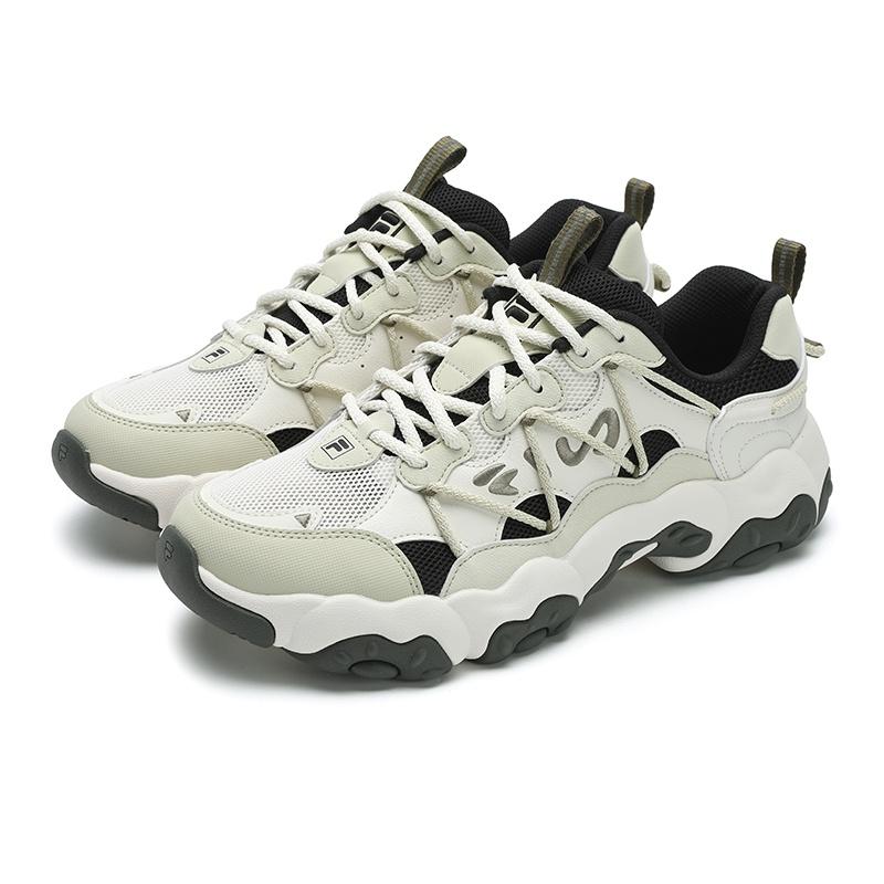 FILA FLUID 6 Cushioning Breathable Coverage Support Low top Running Shoes Men's White F12M522111FAA