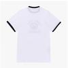 Sporty   Rich Ringer Tee White California Emblem To073606205wh01