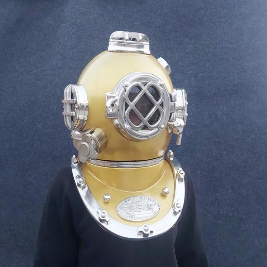 45,72 см Шлем ВМС США для подводного плавания с аквалангом Шлем для дайверов Deep Sea Mark V Морской подарочный