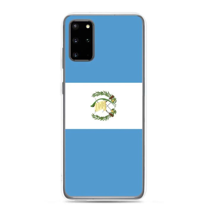 Coque Téléphone - Samsung - Galaxy S10e - Drapeau Guatemala - Souple - Multicolore