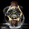 JINSHIDUN New Business and Leisure Men's Watch Tusso Multi -function Fully Automatic Mechanical Complex High -end Watch High -end Watch