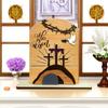He Is Risen Decor Wooden Easter Resurrection Scene Empty Tomb Table Decorations Indoor Catholic Acrylic Sculpture