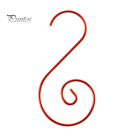 100 шт. крючков для рождественских украшений S-образной формы, нержавеющие, прочные, несущие нагрузку крючки для рождественской елки, аксессуары для вечеринок