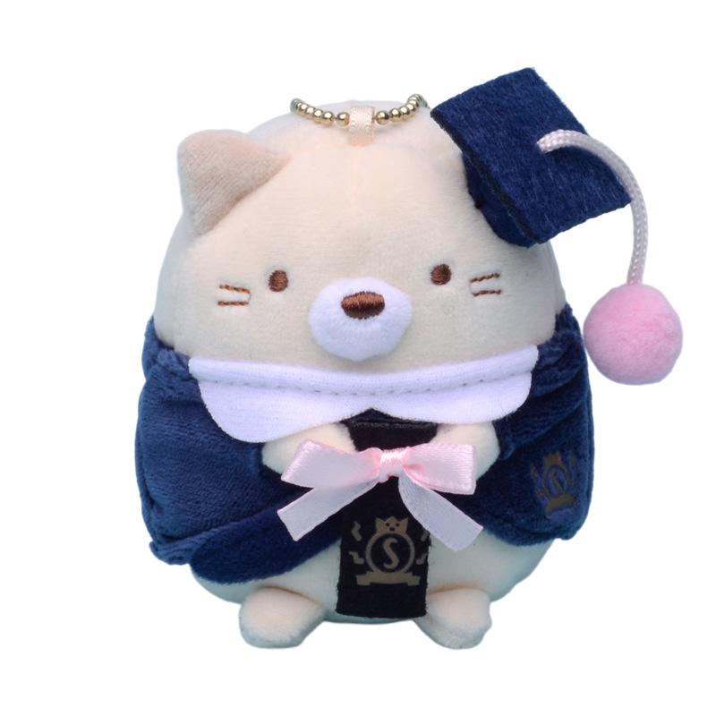 Плюшевый брелок Sumikko Gurashi на выпускной, Милая мягкая игрушка, Мягкая ткань, Стиль пингвина, Идеальный подарок