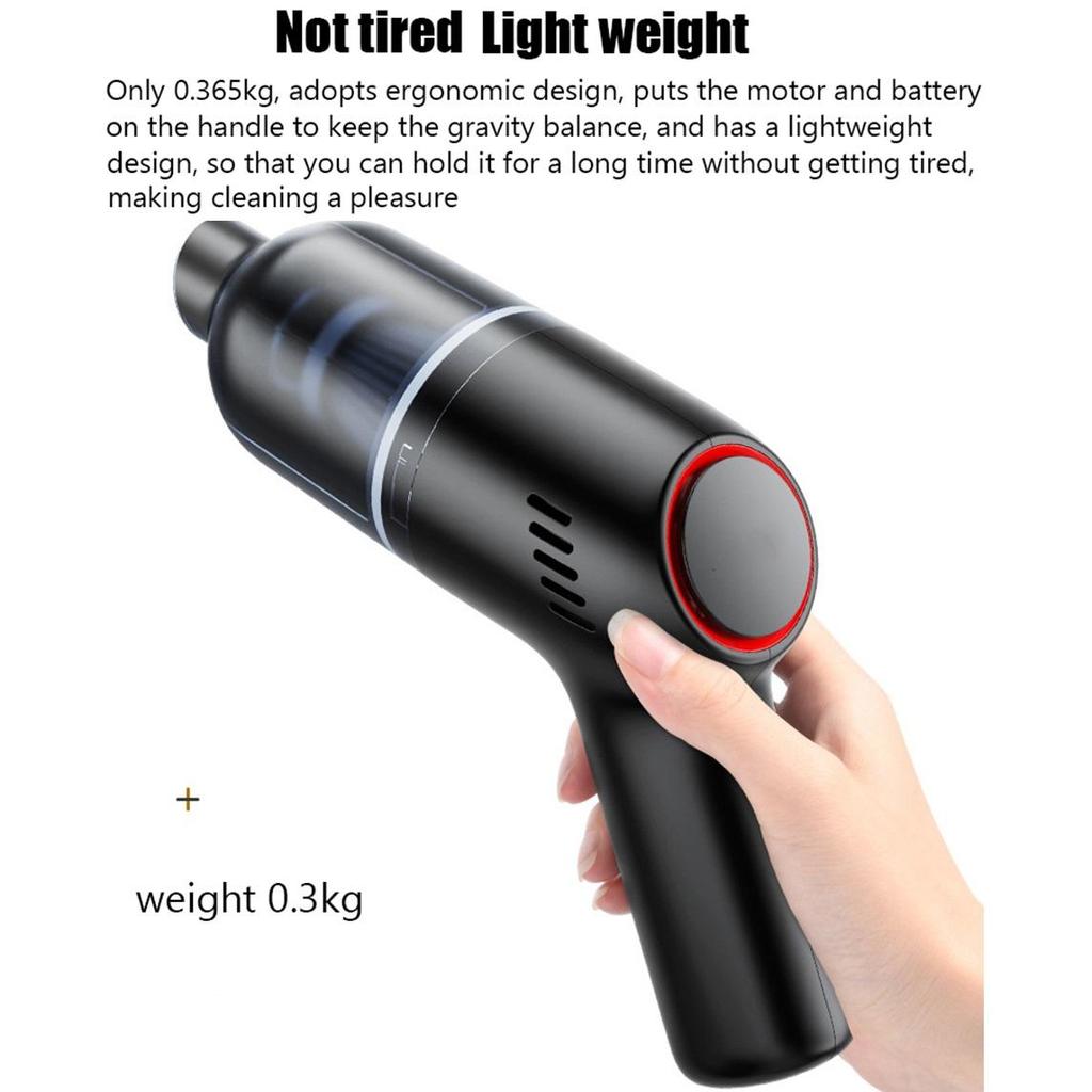 8000Pa беспроводной автомобильный пылесос беспроводной ручной автоматический пылесос для дома и автомобиля двойного назначения мини-пылесос со встроенным аккумулятором