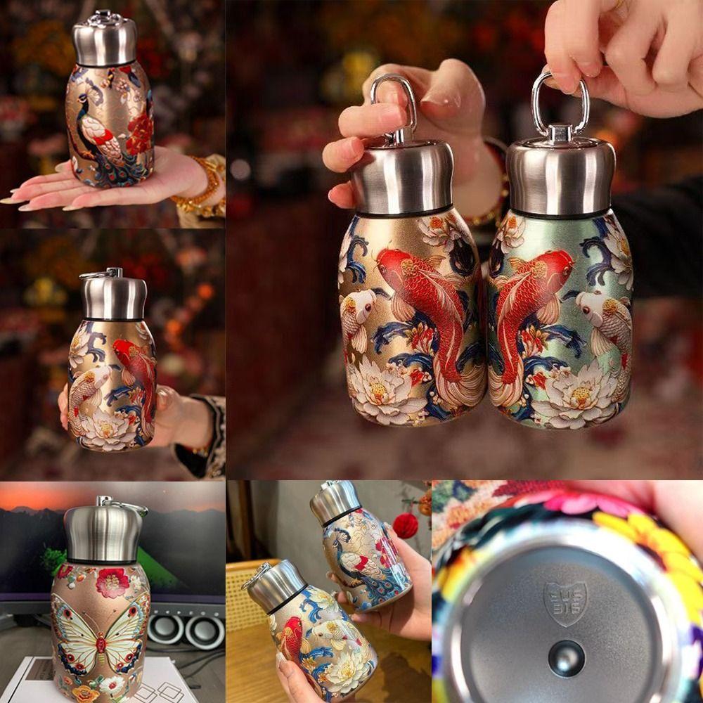 316 Stainless Steel Water Bottle Leak Proof Coffee Mug  Outdoor Hiking