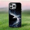 Eagle fly Cool art Phone Case For iPhone 17,16,15,14,13,12,11,Pro,XS,Max,Plus,Mini,SE4,E Black Matte Shockproof Cover