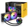 ANTEC Vortex Lum 240 ARGB All-in-One CPU Cooler with ARGB LED Fan