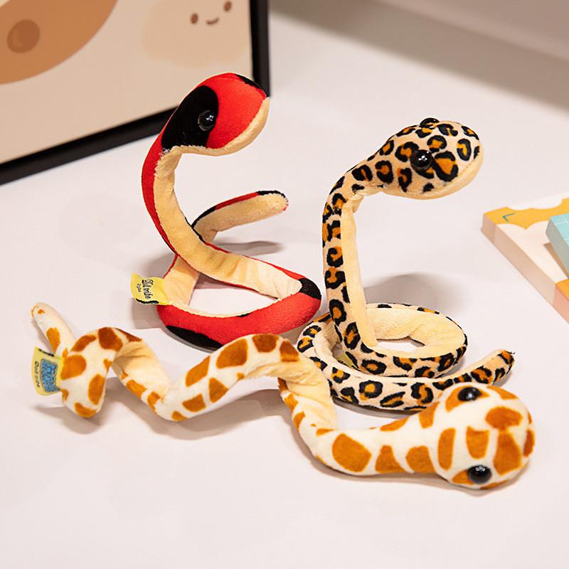 2025 Змея Милая Плюшевая Игрушка Мультяшная Девочка Дети Праздник Подарок на День Рождения Кукла 32см