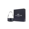 COACH Andrea Cow Leather With Jacquard Handbag, Shoulder Bag Medium Women's Midnight Marine Blue CT767-IMX1X