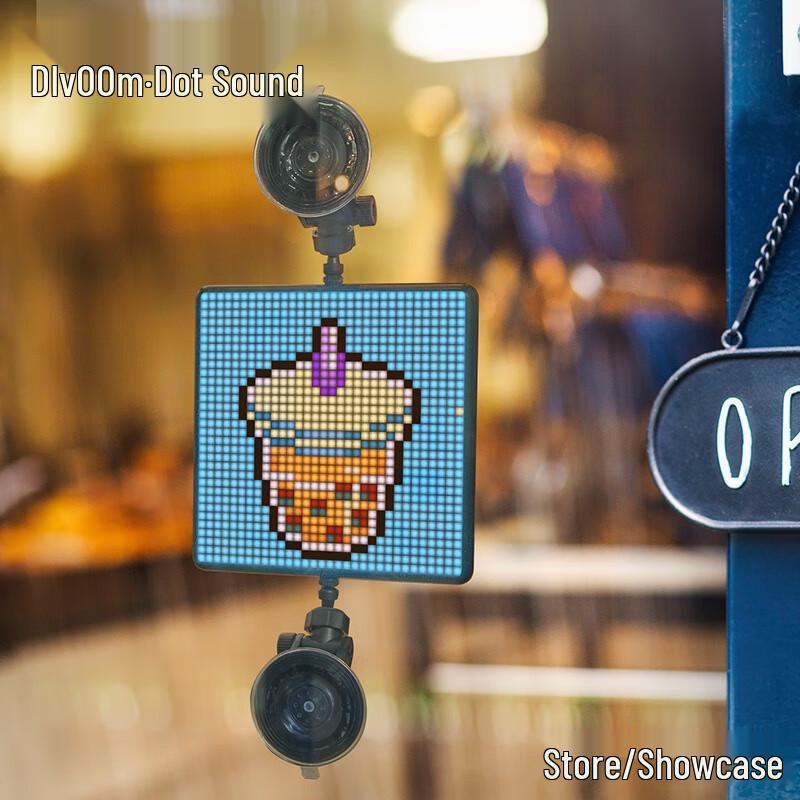 Пиксельный дисплей Divoom Pixoo Max с часами и подсветкой окружающей среды