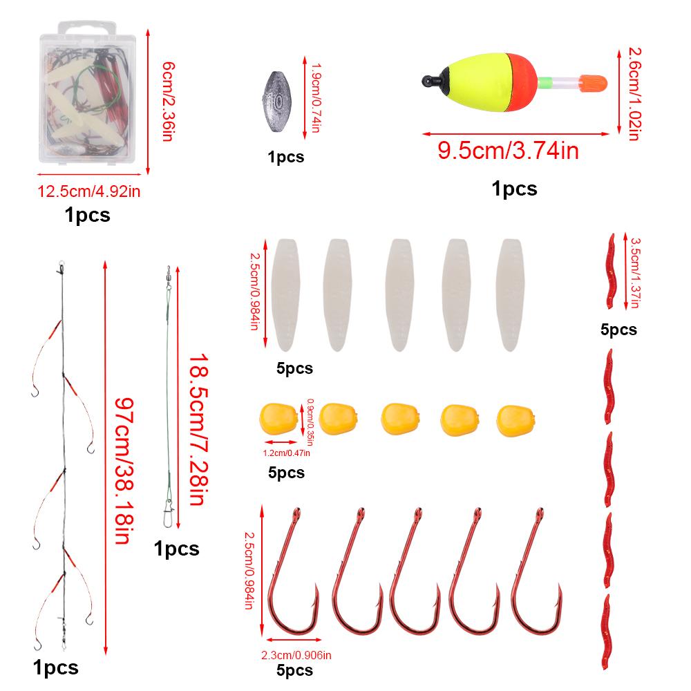 FTK Complete Fishing Kit: 1.8m/5.91ft Lightweight Fibreglass Spinning Rod and Reel Combo Cool Pack - for Fresh and Salt Water, Hooks