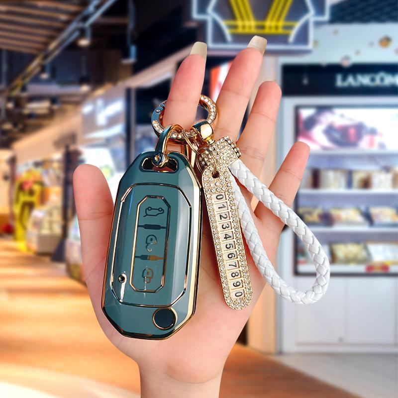 Чехол для ключа Ford Focus для Mondeo, Kuga, Edge, Territory, Evos