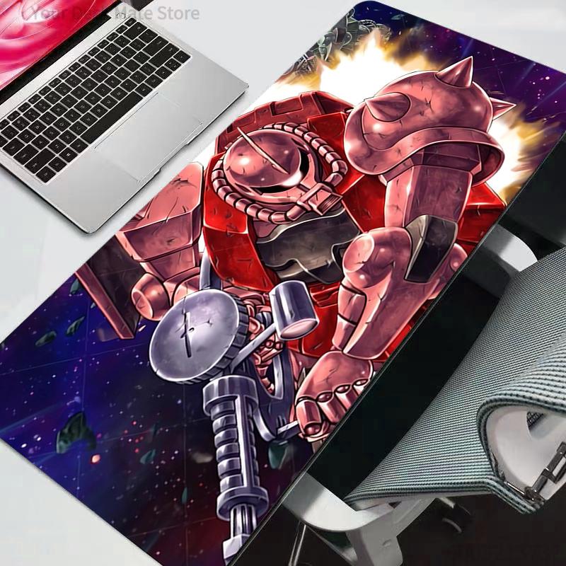 Коврик для мыши Игровой Большой Мобильный костюм Gundam Ковер Геймер Клавиатура Настольный коврик Стол Ковер Mousepad XXL Для компьютера