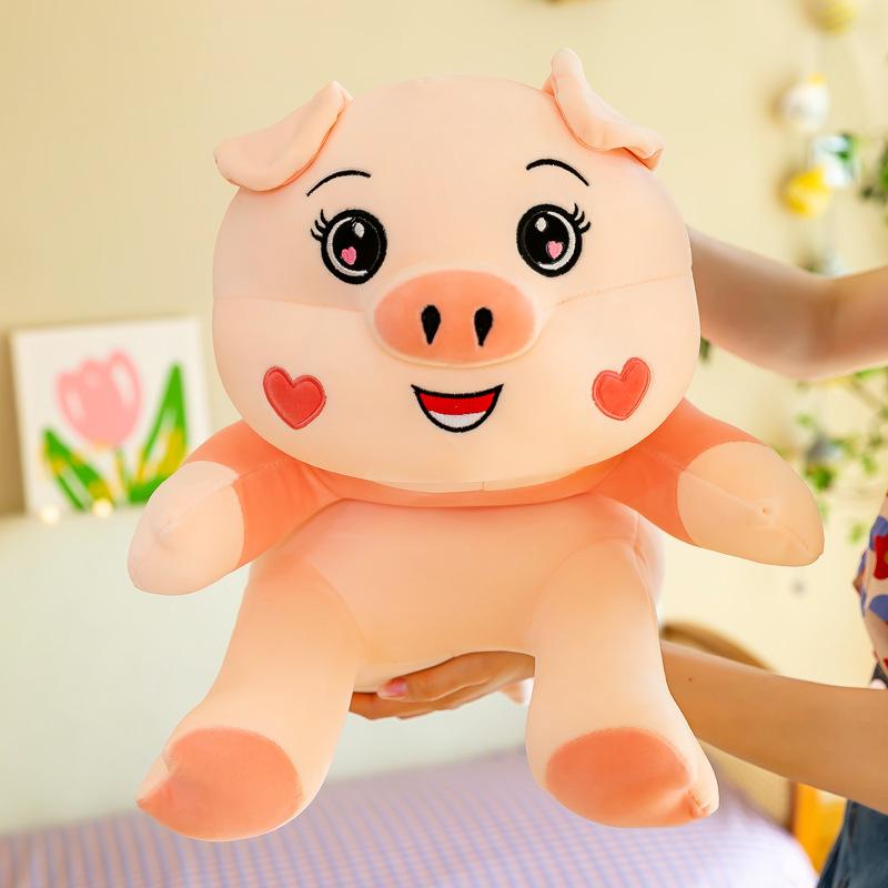 Creative angel pig doll for girlfriend girlfriend warm companion pillow sleeping long pillow home ornament