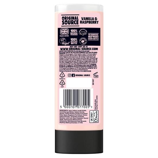 Гель для душа Original Source Ванильное молоко и малина, 250 мл
