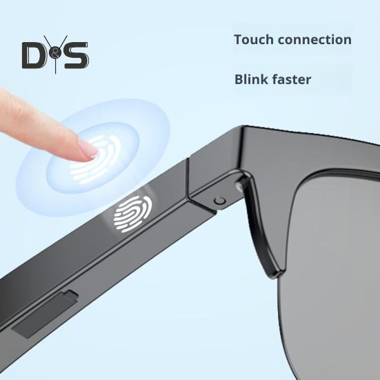 Умные очки с наушниками, совместимые с Bluetooth, водонепроницаемые, сверхлегкие, устойчивые, с защитой от ультрафиолета, беспроводные солнцезащитные очки с наушниками