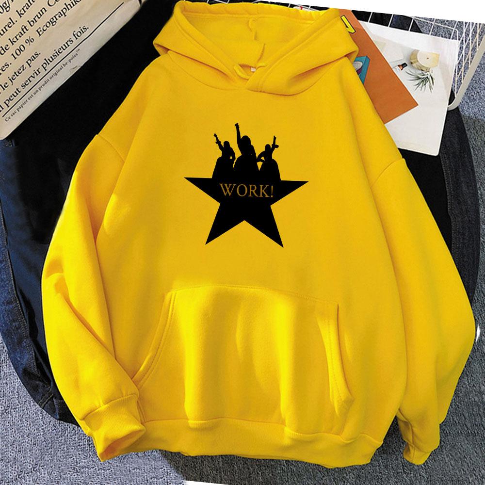 Женская Мужская Одежда Музыкальный Гамильтон Работа Графика Толстовки Зима Длинный Рукав Пуловеры Ropa De Mujer Толстовки С Принтом Худи