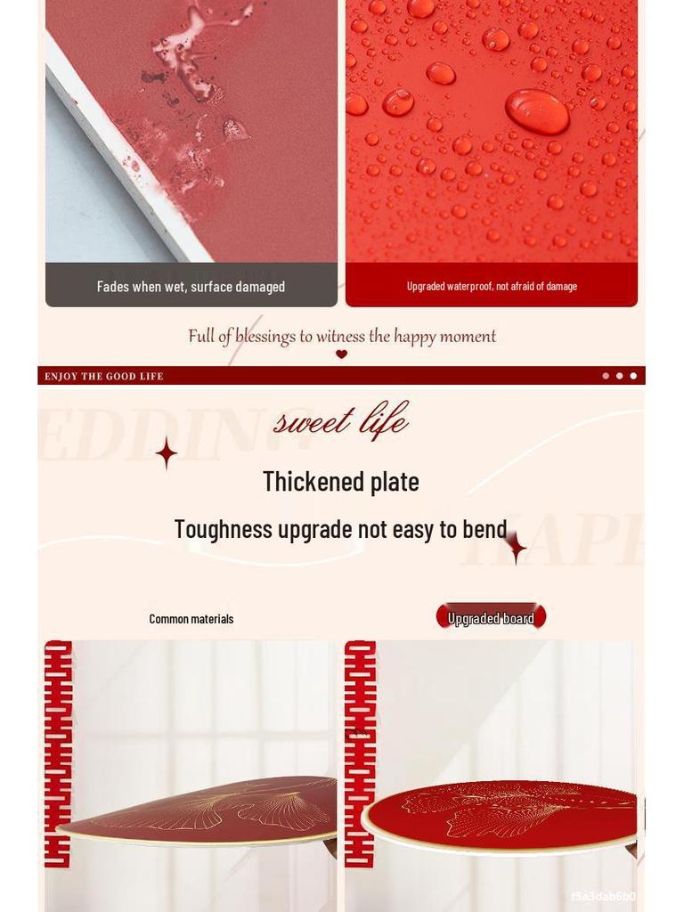 Розовый Набор для Украшения Свадебной Комнаты: Спальня невесты Двойное счастье KT-доска Декор стены изголовья кровати