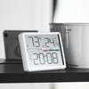 Китайские магнитные часы с дисплеем температуры и влажности - Модель 802
