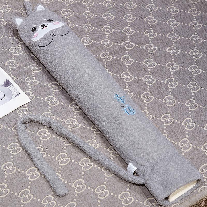 Cute Cartoon Hot Water Bottle & Long Pillow for Warming Hands & Sleeping, Ideal for Pregnant Women & Girls