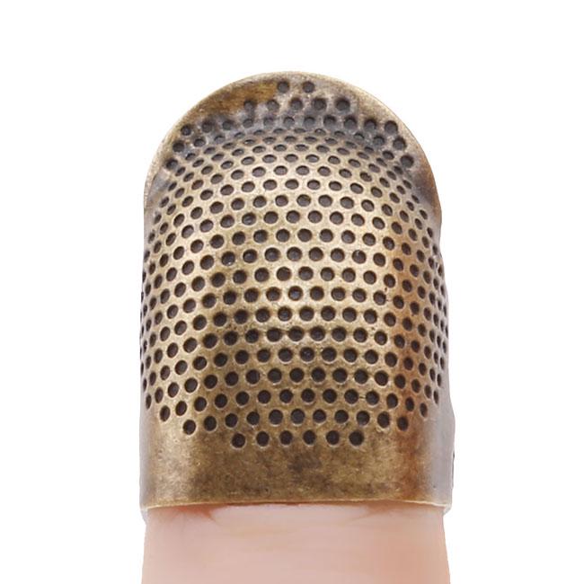 Retro Sewing Thimble Finger Protector Sleeve Tool Accessories