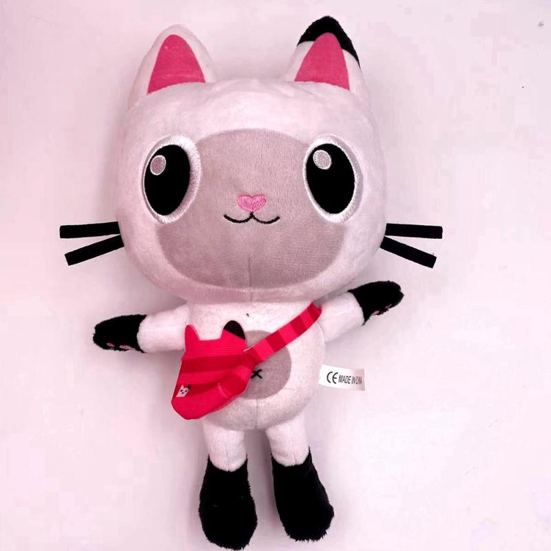 Кукольный домик, плюшевые игрушки, цветные различные типы фигурок кошек, мягкие куклы, подарки-сюрпризы для детей