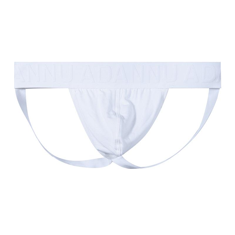 Мужские стринги с Т-образной спинкой из модала, дышащее нижнее белье с низкой посадкой и поддержкой ягодиц, удобные эластичные трусы в стиле джокстрап