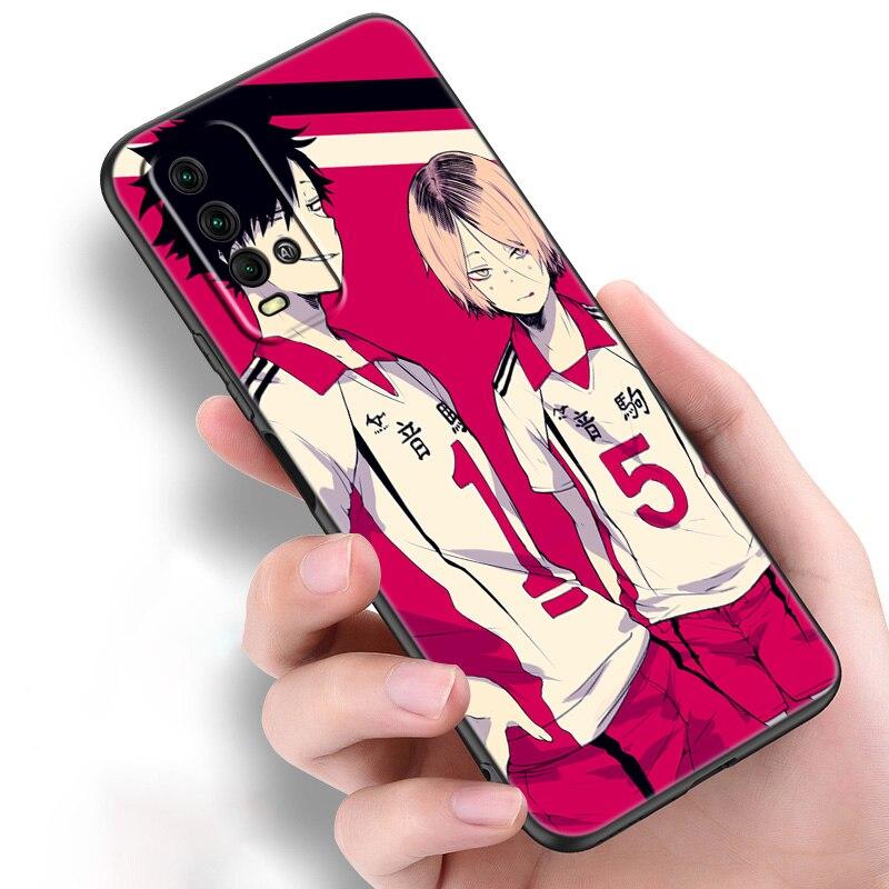 Kozume Kenma Haikyuu аниме силиконовый чехол для телефона для Xiaomi Redmi Note 11 10 9 8 Pro 11T 10T 10S 9S 8T 9 9A 9C 9T черный мягкий чехол