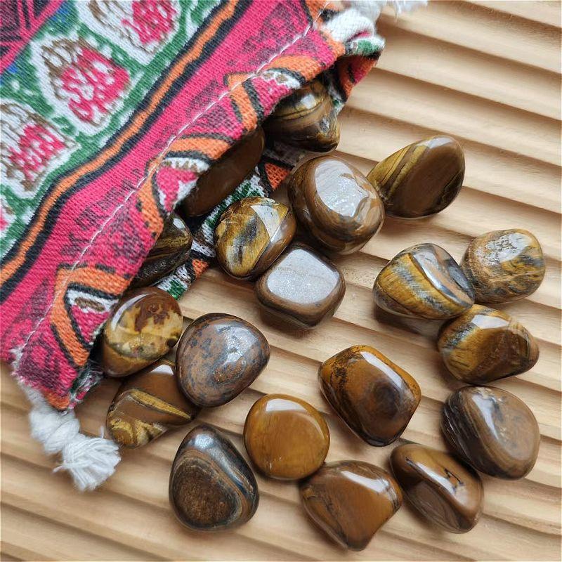 100 г/уп. Натуральный галтованный полированный кристалл кварца, необработанный, для декора, подарки для Рейки, энергетическая терапия, размер 15-20 мм