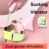 Премиальный вибратор для сосания клитора с пылезащитным чехлом и проникновением во влагалище - двойной стимулятор, сексуальная игрушка для женщин, оздоровительный массажер
