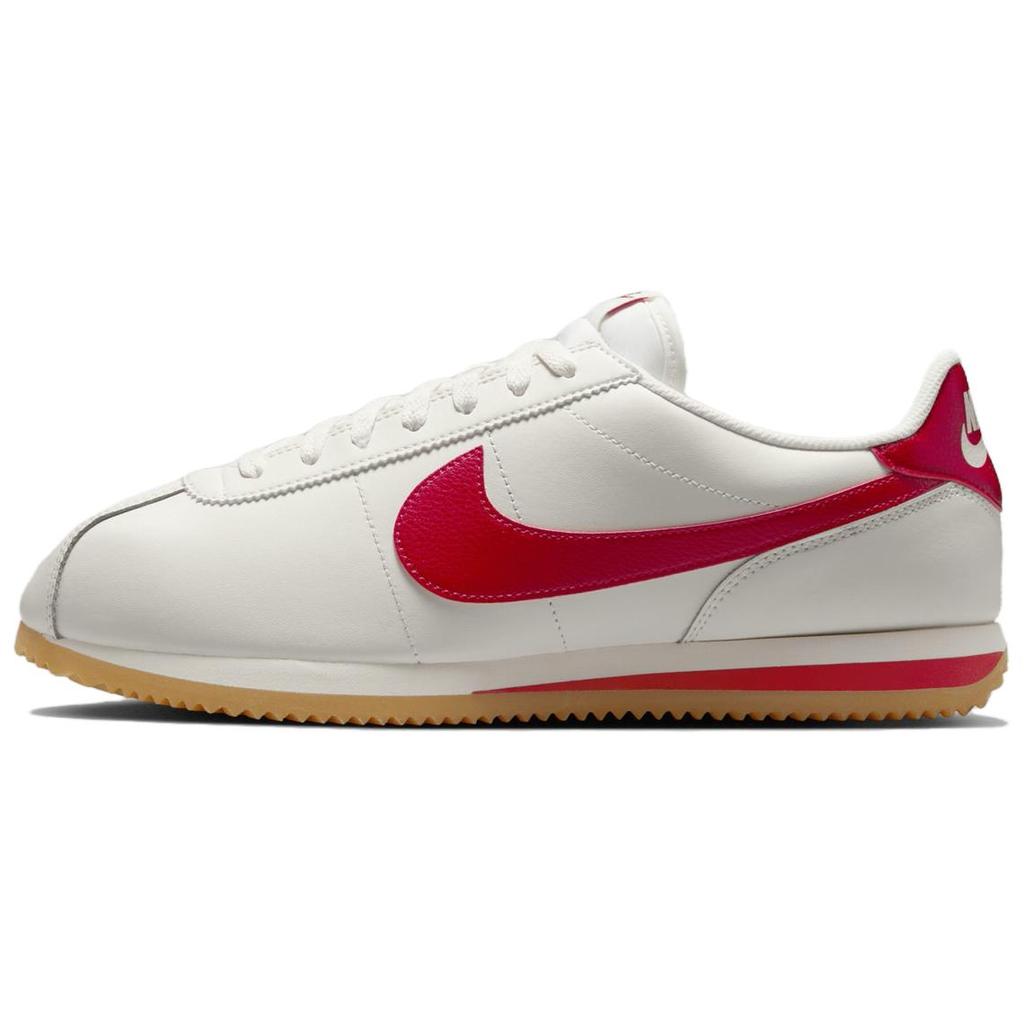 Nike Cortez Sail University Red Gum Men Sneakers Cream Gum-Yellow DM4044-110