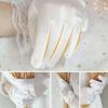 Short Lace Gloves Bow Knot Dance Gloves Creative Children's Wedding Gloves Holiday