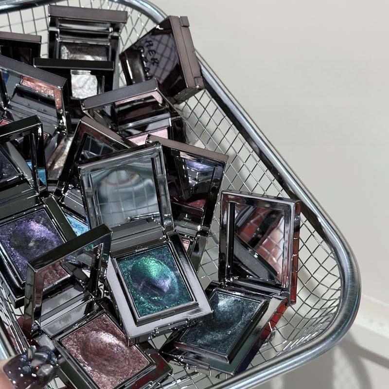 Легкие роскошные тени монохромные тени для век перламутровые блестки битый бриллиант для осветления пюре