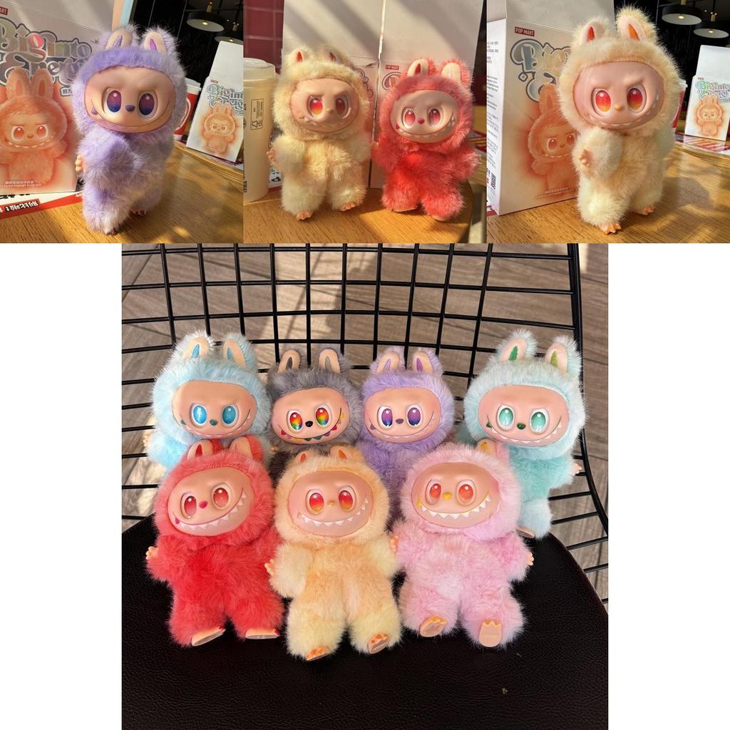 Labubu Animal Plushie With Short Pile Fabric For Gift And Home Decor