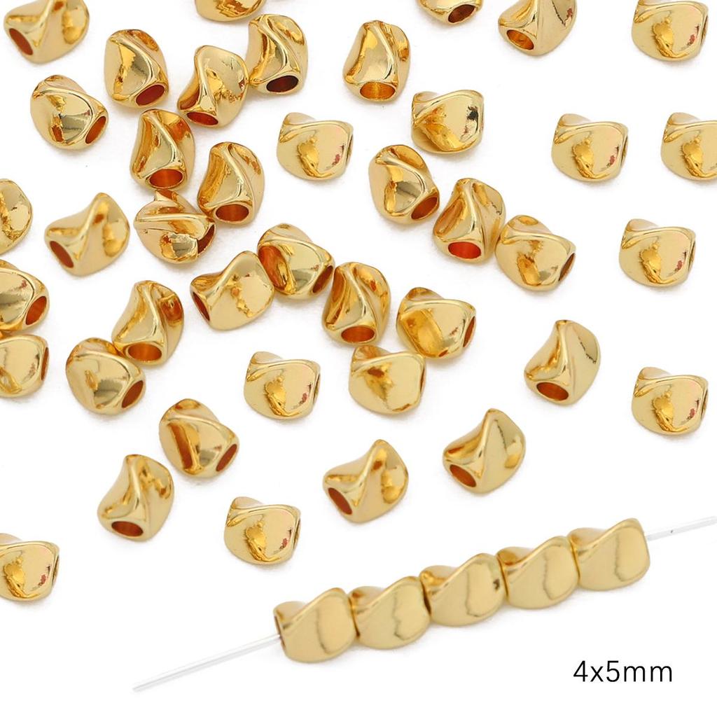 10 шт. медные бусины-разделители, подвески для изготовления ожерелья, браслета, ювелирных изделий своими руками