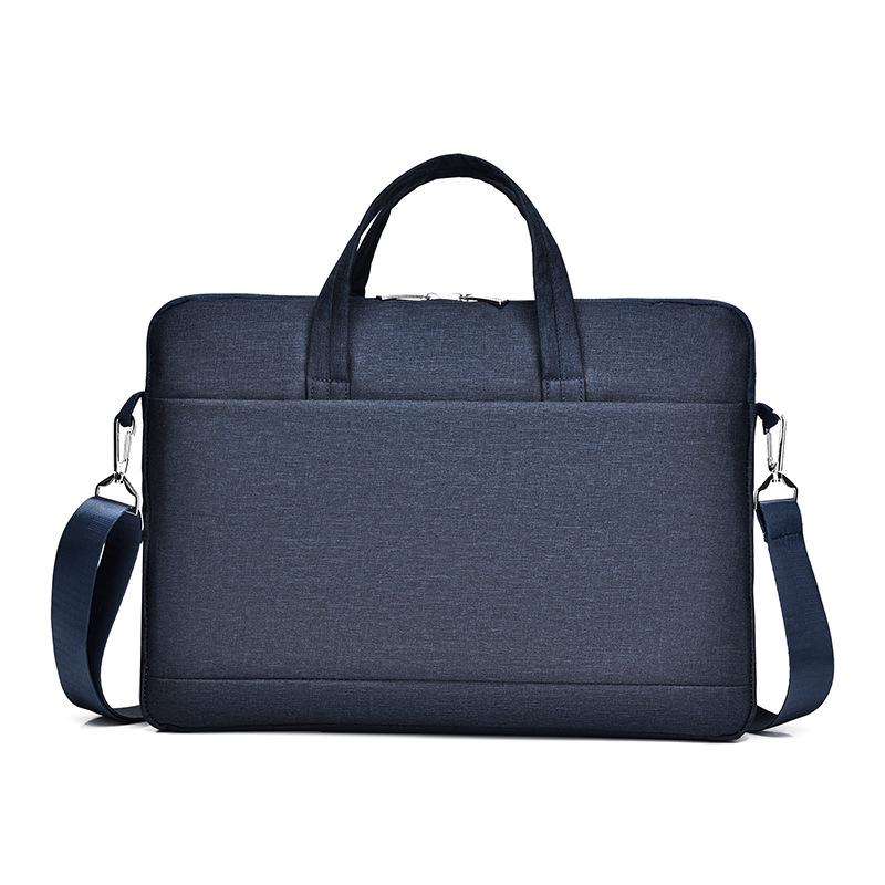 Мужской Портативный Мессенджер-Портфель - Большая Вместимость, Сумка для Ноутбука и Документов (13-15.6 дюймов)