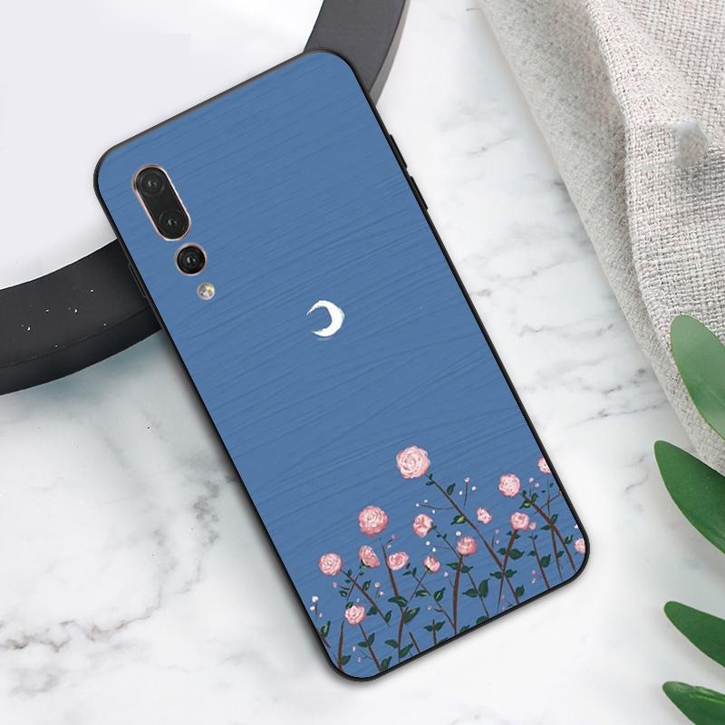 Чехол 'Корейский закат' для Huawei Nova 10 9 SE 8i 11i 12i 12s Y60 Y61 Y70 Y90 Y72 Y73 Y91 P60 Pro P40 P30 Lite