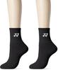 Tennis Wear Socks 29120 29120 007 Black One Size Fits All [Yonex] [Women's] (007)