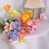 Реалистичные на ощупь искусственные цветы мака, искусственные растения Papaver Rhoeas из шелка, искусственный букет