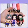 Adorable Demon Slayer Keychain Anime Character Bag Charm Plastic Durable Gift