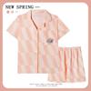"Crayon Shin-chan" Large Size Women's Pajamas Women's Summer Short Sleeve Japanese Student Cartoon Cute Loungewear Set