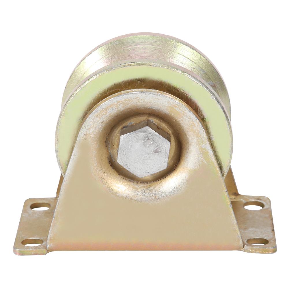 2 шт., диаметр 60 мм, ролик для раздвижных ворот, стальная V-образная дорожка для раздвижных дверей