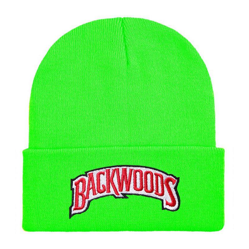 Вышитая шапка-бини Backwoods с регулируемой посадкой для уличной моды и холодной погоды