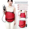 Heated Massage Waist Belt with Red Light Therapy