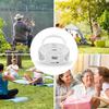 Gelielim Portable CD Player, FMAM Radio, Built-in Dual Speakers, CDSDMP3USBAUX Powered, LCD Display, 3.5mm Earphone Jack, Boombox Music Playback,